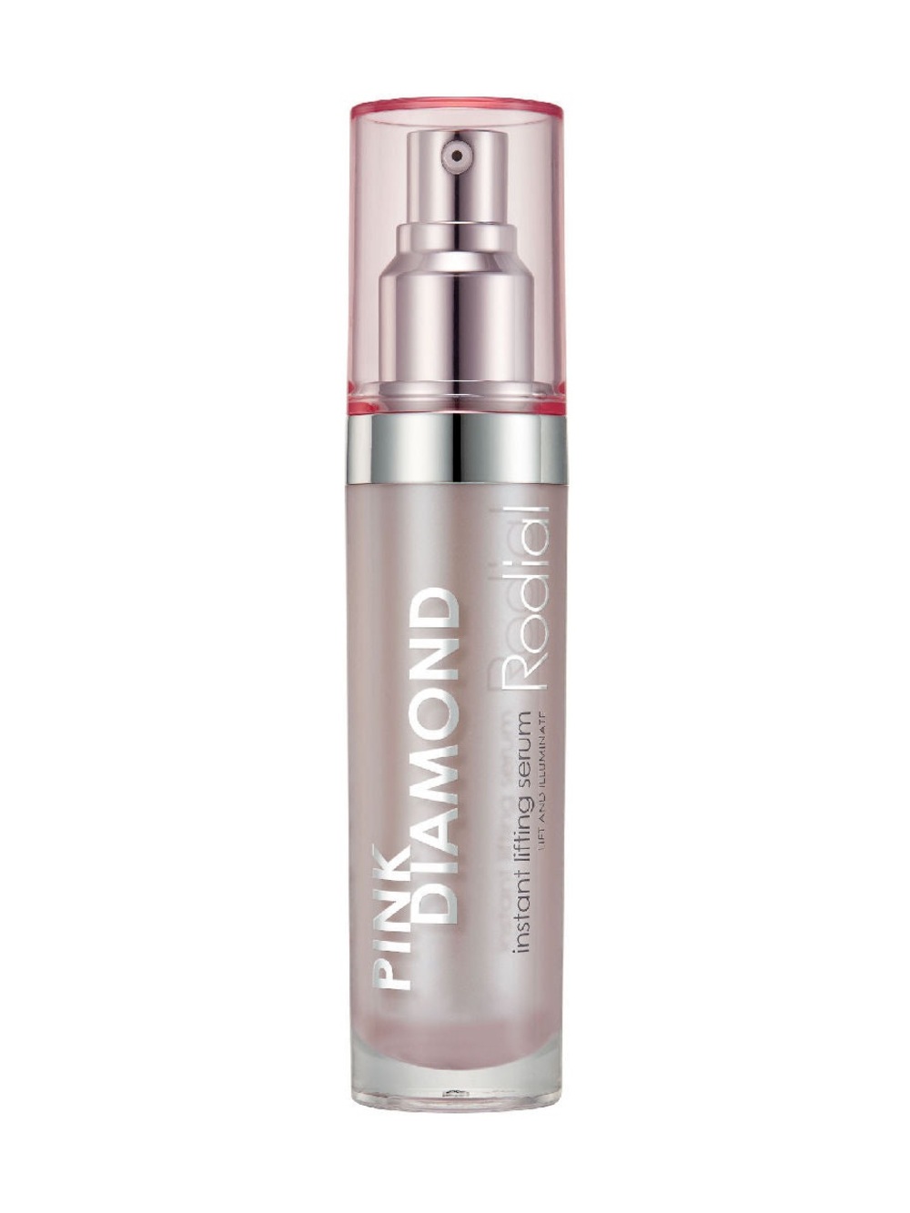 Rodial Pink Diamond Instant Lifting Serum - Soft Pink & Silver Bottle
